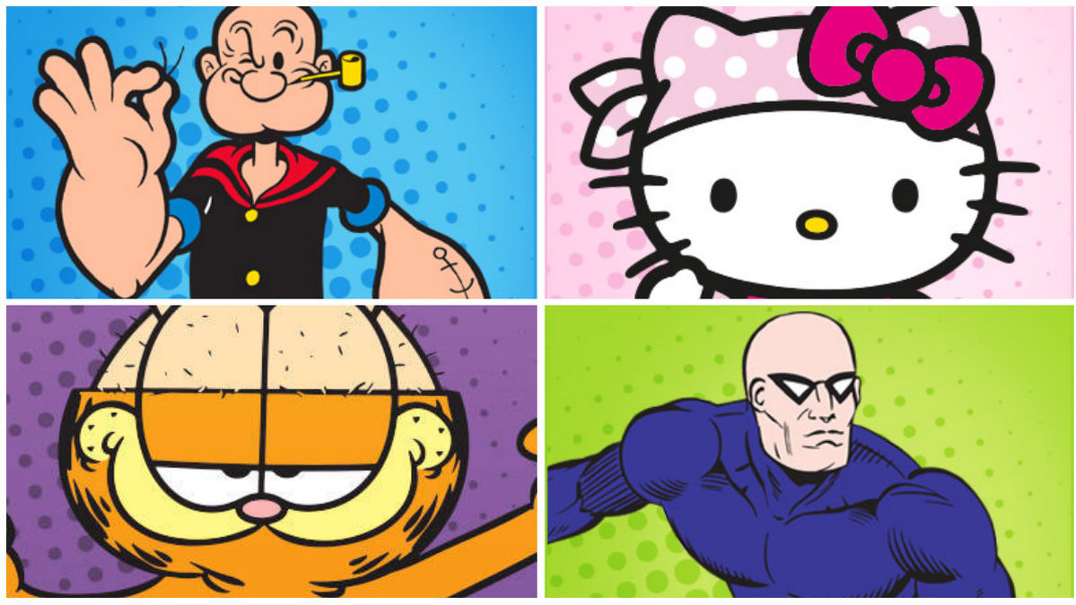 Här är några av seriefigurerna som rakat håret för sjuka barns skull.